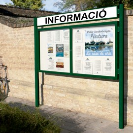Vitrina d'Informació Municipal Model 1000
